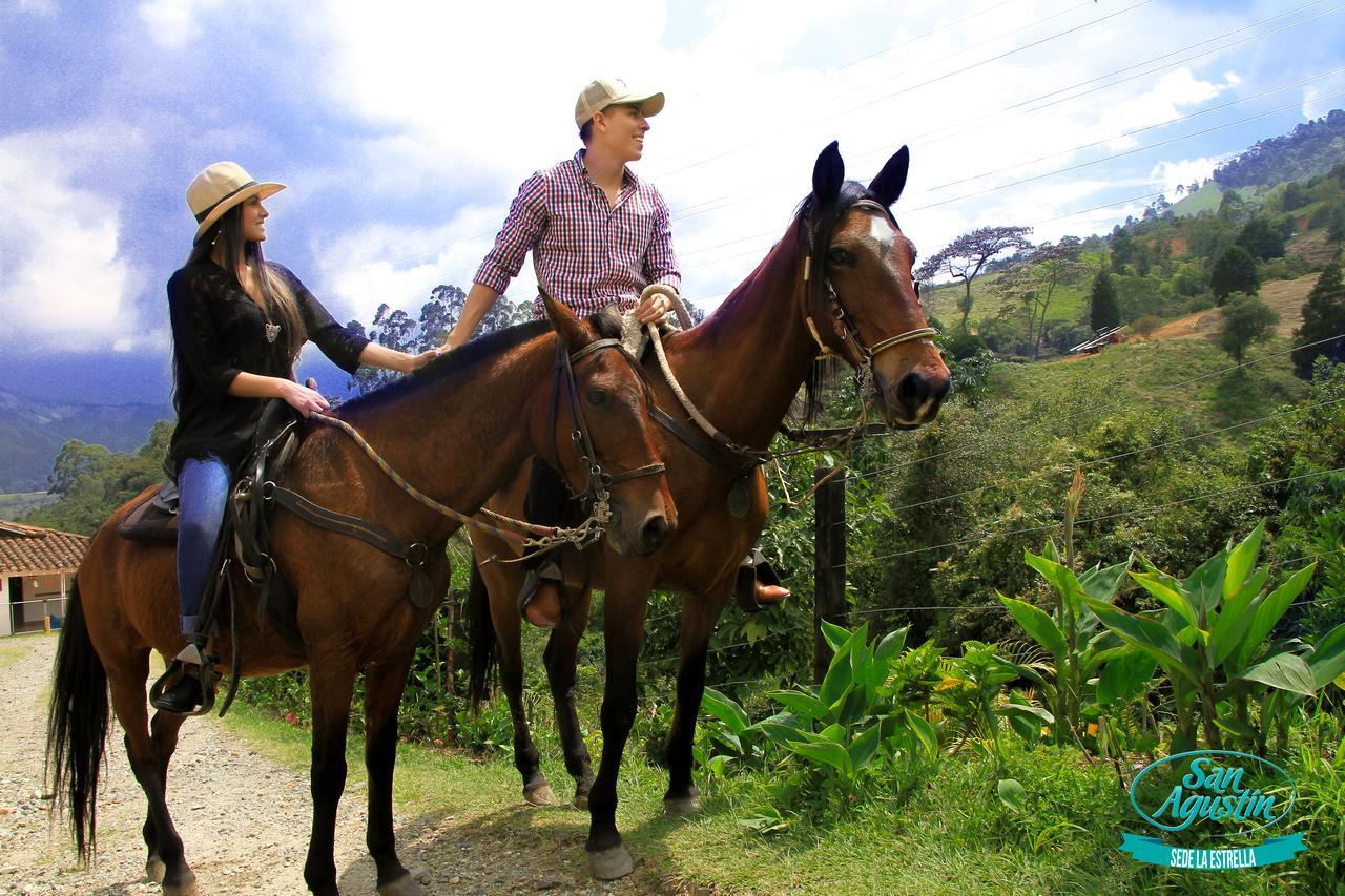 San Agustin Hotel Campestre Las Palmeras La Estrella  Eksteriør bilde